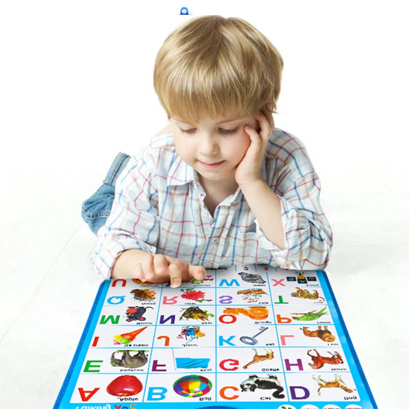 English Talking Chart wall chart for children education ABC alphabet poster
