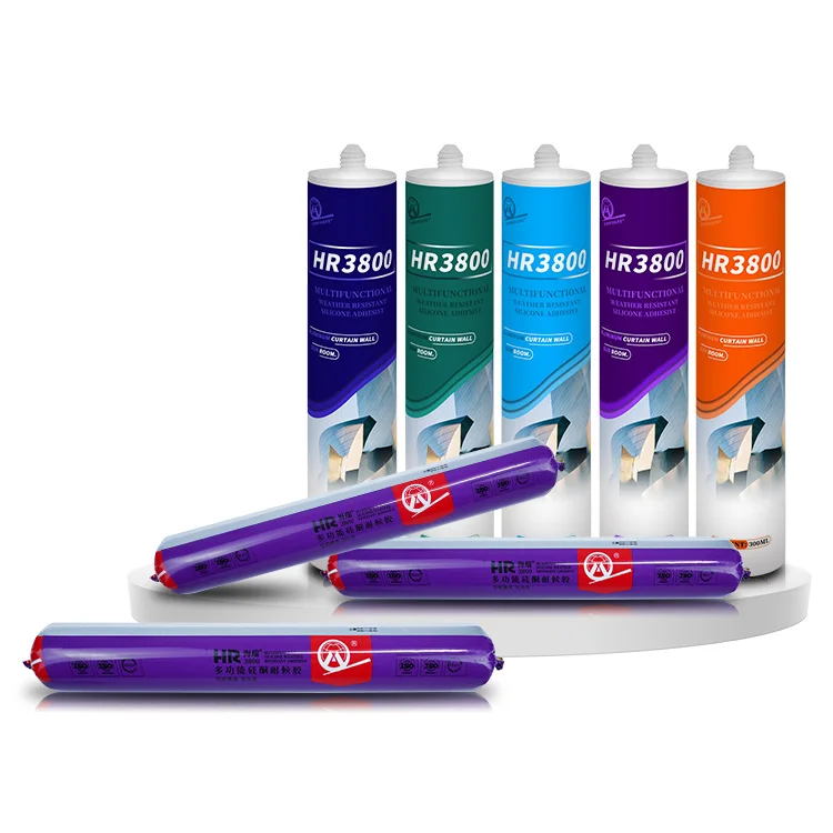 fast cure structural adhesive door and window gap seal silicone sealant gel double glass sealant