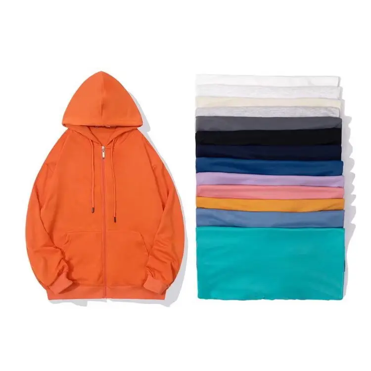 Personalizada 350Gr негабаритных качество ajustadas 100% полиэстер Lujo Esencial Sudadera Con Capucha Y Cremallera полный De Marca