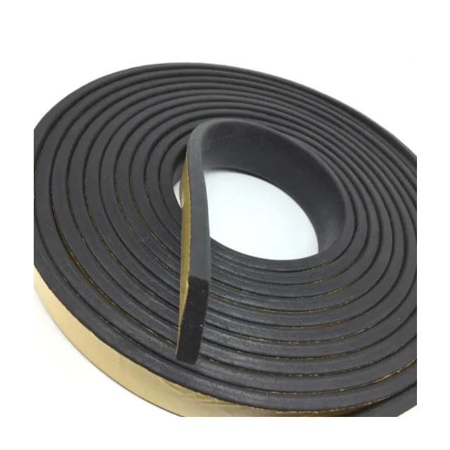 EPDM Foam Rubber Seal Strip with Self Adhesive Tape