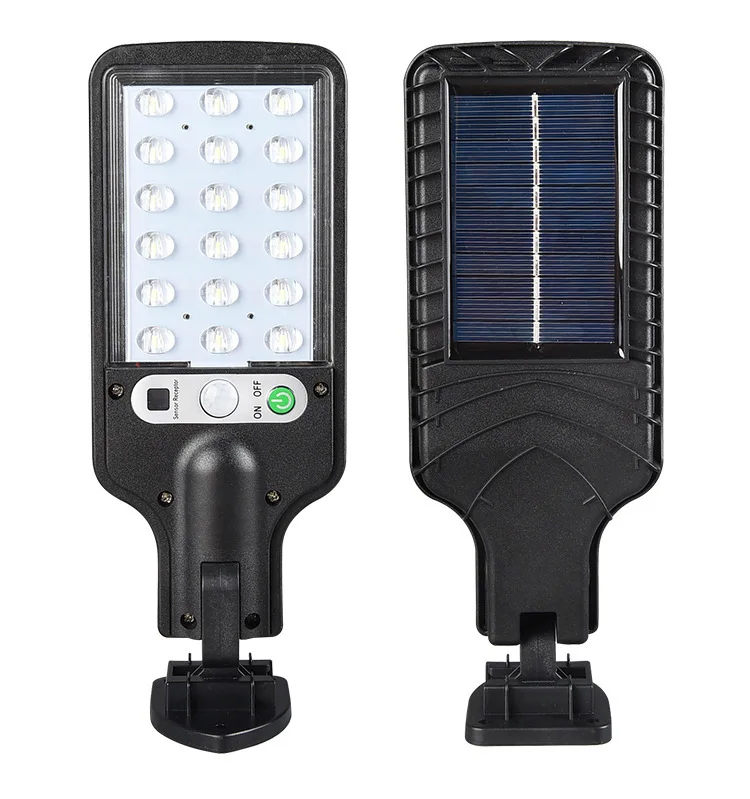 Solar Outdoor Led Courtyard Wall Lamp 3 Modes Human Body Induction Garden Terrace Garage Door Street Lighting
