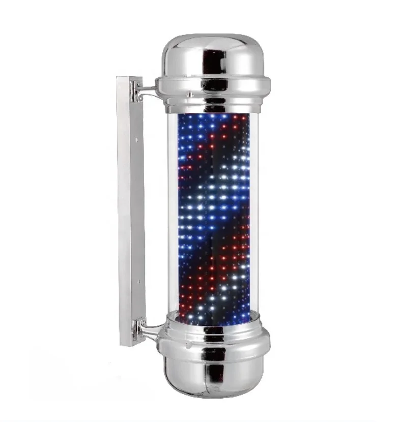 Hot Sale Decorative Rotating Classic Beauty Salon Equipment Barber Sign Pole For Hair Salon