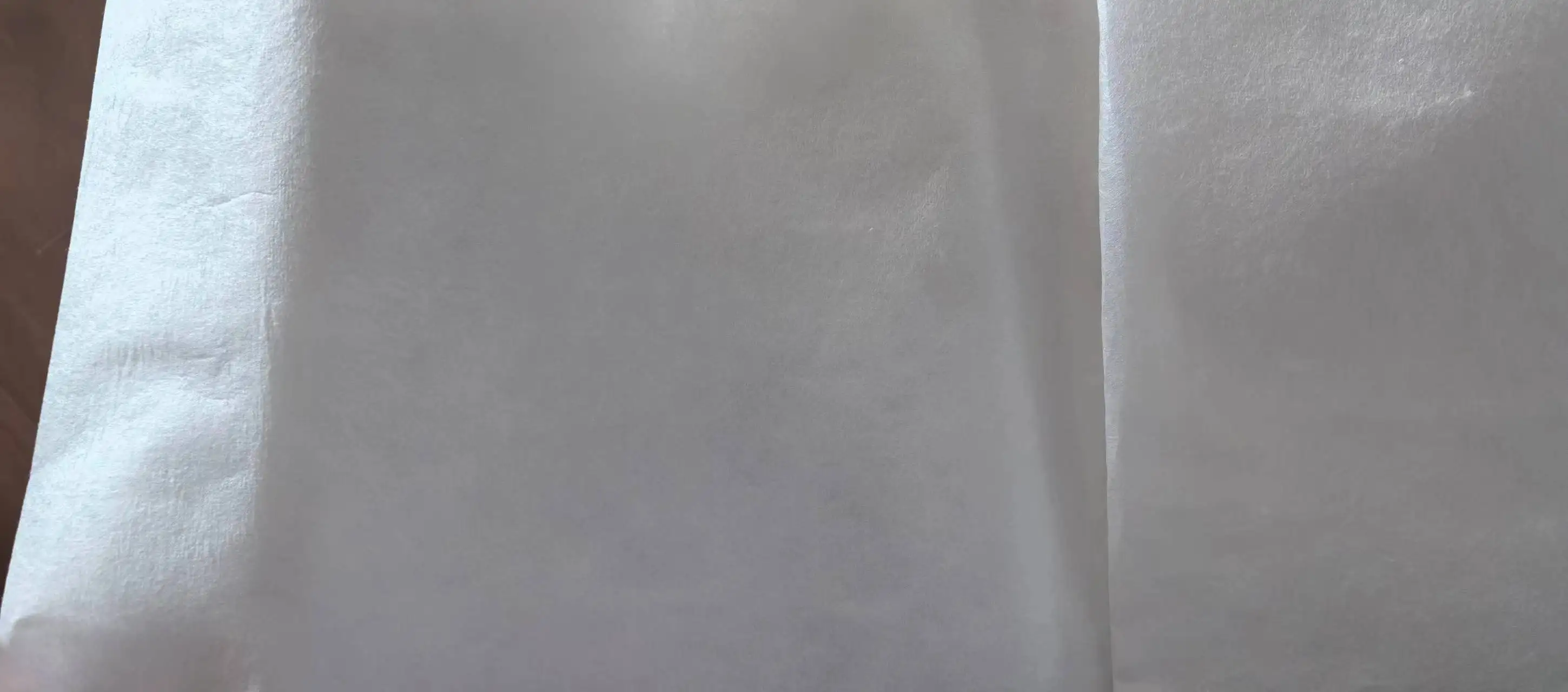 90 DEGREE HOT WATER SOLUBLE NON-WOVEN FABRIC