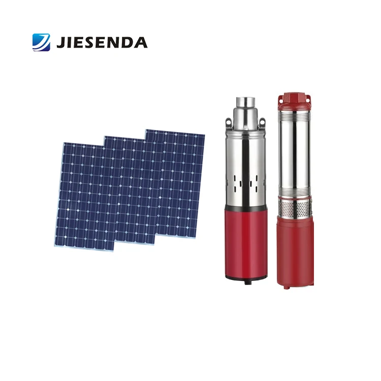 Jiesenda 3 дюймов 12V 24V 48V вольт постоянного тока водяной насос на солнечной батарее винт щетка штанговый скважинный цена