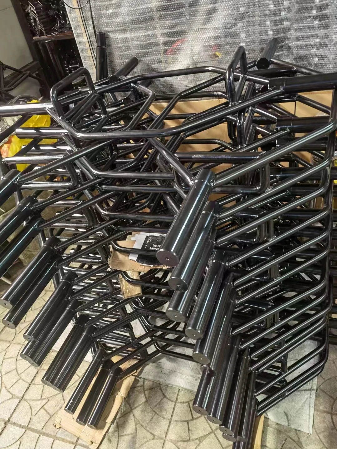 Direct Factory wholesale hexagonal Weight forge Bar Gym Fitness Weightlifting Hex Bar Trap Bar