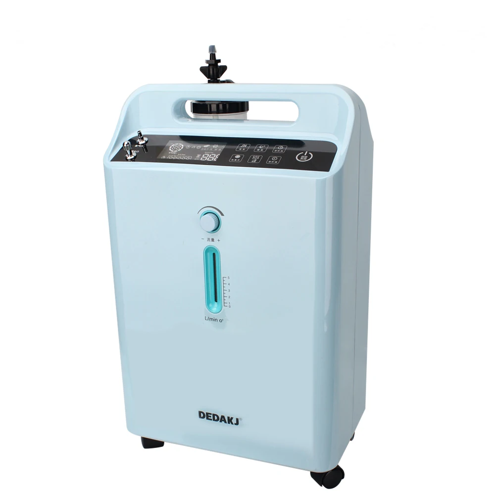 DEDAKJ новый дизайн регулируемый поток CE ISO бытовой медицинский кислородный концентратор с высокой чистотой