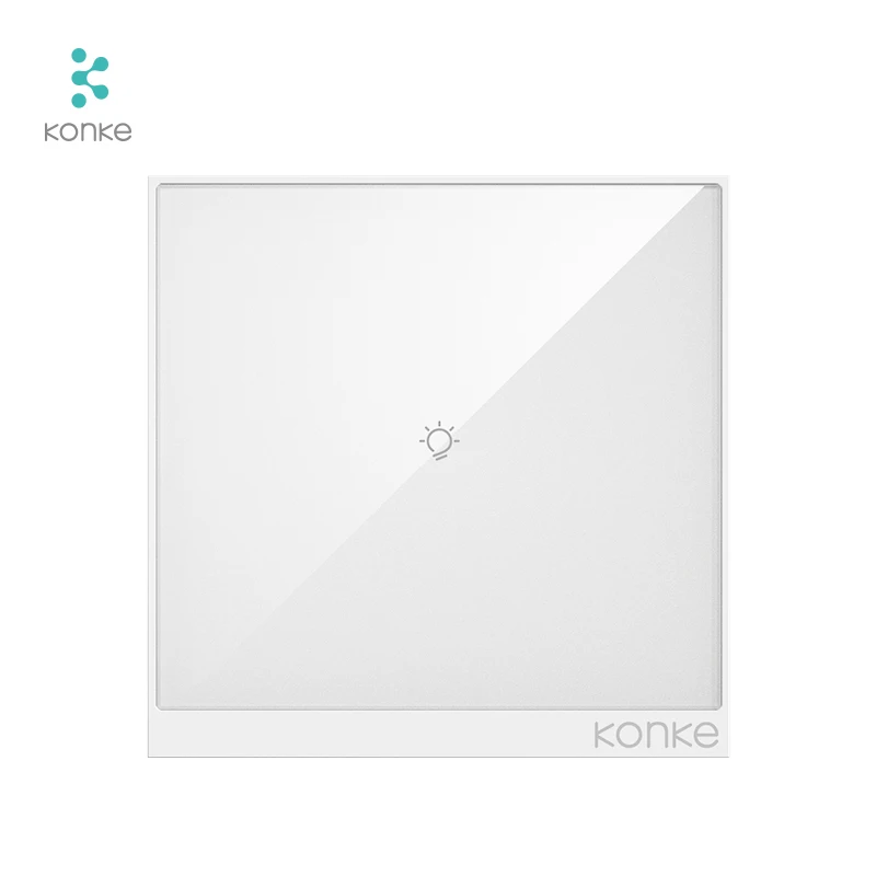 European standard smart zigbee touch switch Alexa voice control smart wall switch