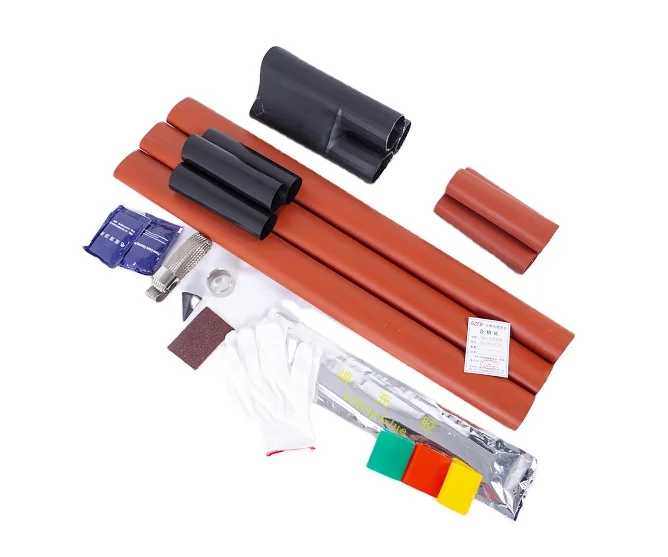 RoHS/ISO9001 NSY-10/3.1 25-50mm Cable Accessory 10KV Indoor Heat Shrink Termination Kits
