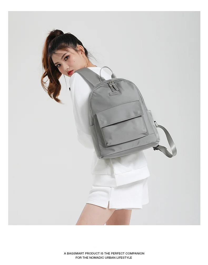 Factory Direct Nylon Oxford Cloth School Bag Large Capacity Wear-Resistant Waterproof Backpack Suitable For School