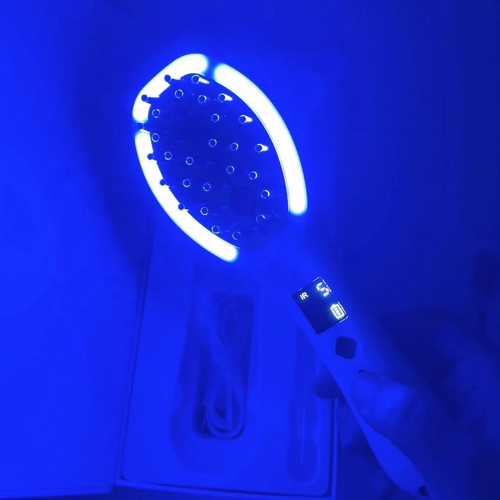 New Professional Hair Scalp Oil Applicator Scalp Care Massage  EMS Microcurrent Multi-function Hair growth Massage comb Electric