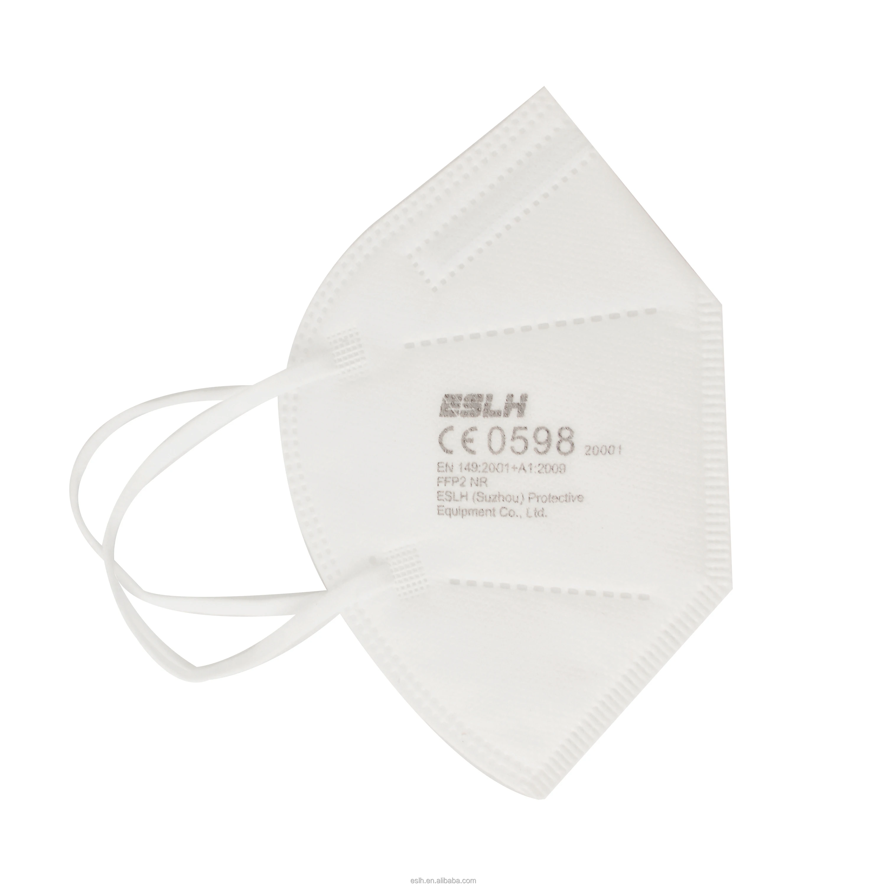 White List Factory Health Protective OEM custom Design Disposable FFP2 Color Black Dust Mask Respirator KN95