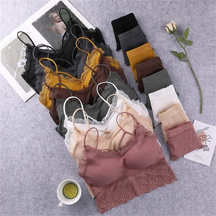 Hot sale thongs panties and bra sets sexy ladies