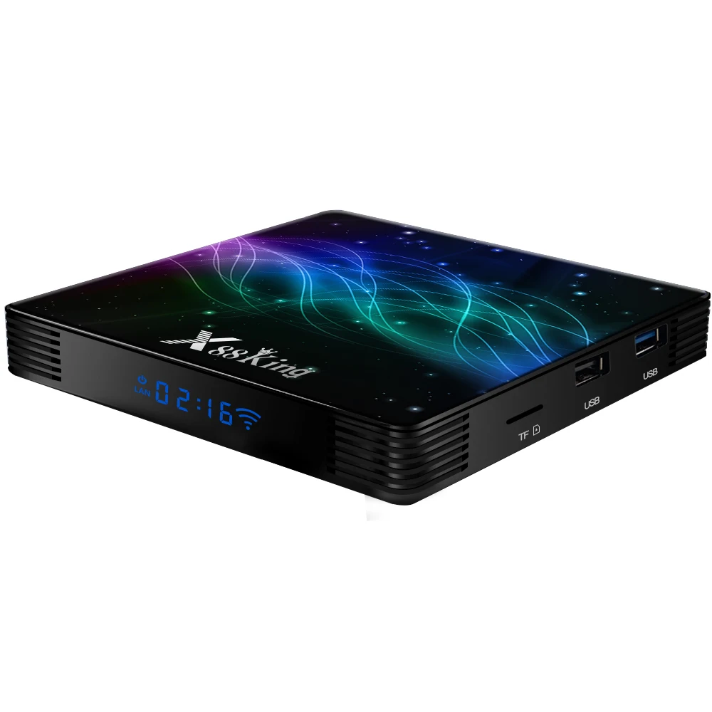 YEOPARM S922X 6 ядер GPU 128G смарт андроид игровой плеер разблокировка tech tv box с X88