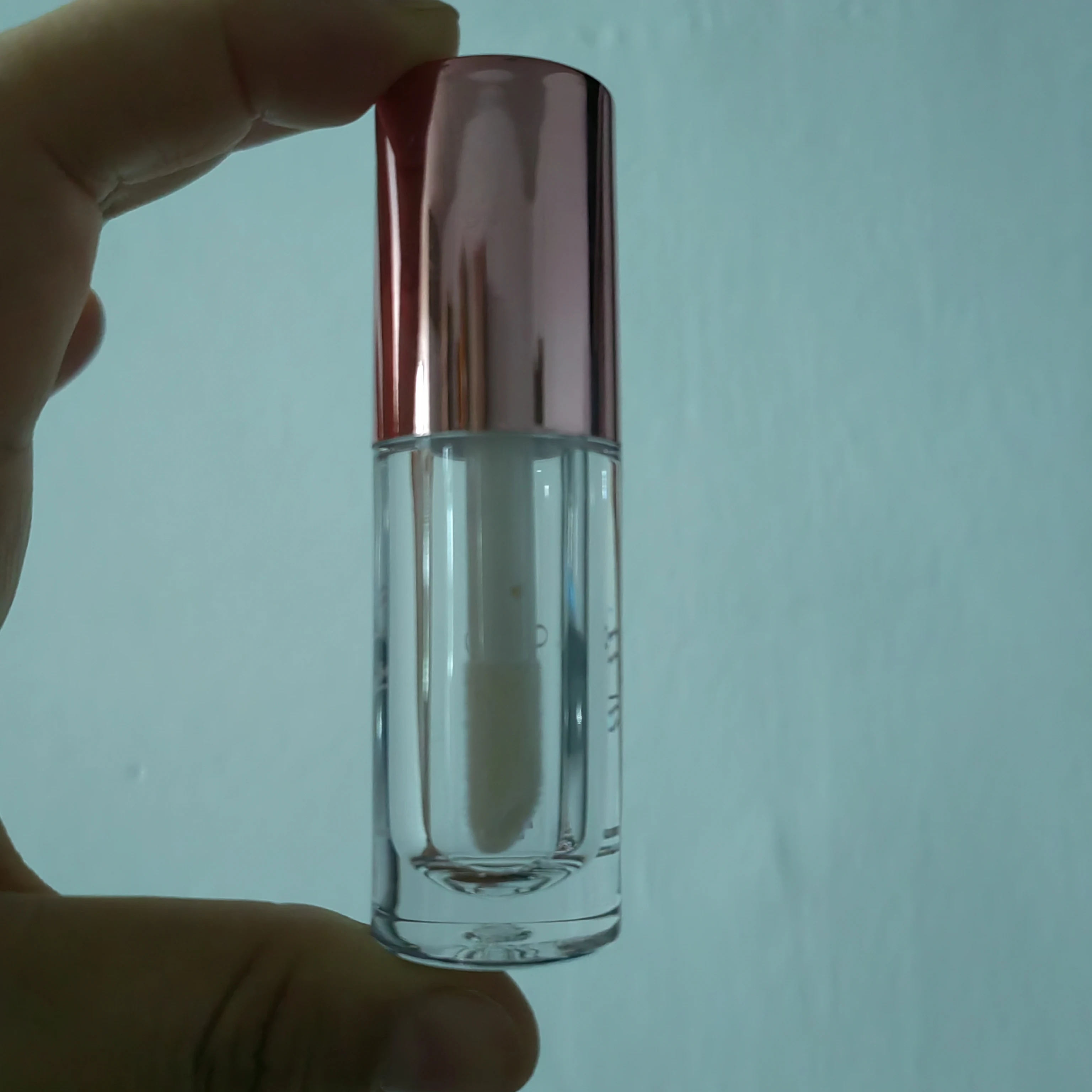 custom lipgloss tubes and packaging tube Big Brush Applicator Lip Gloss Packaging Wand Empty Lip gloss Tube With Stopper