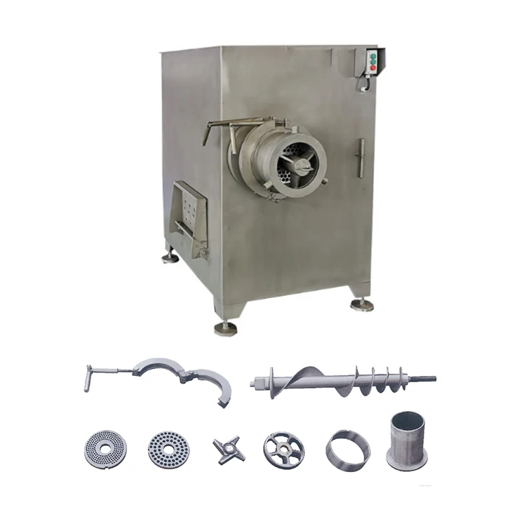 Industrial Commercial Automatic Frozen Meat Mincer Machine Frozen Meat Block Grinder Meat Machine