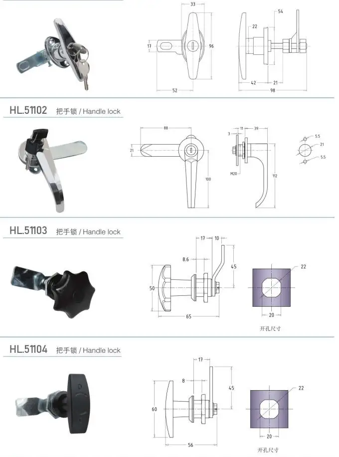 Steel Cam Lock Keyless Quarter Turn Cam Lock Machine Cabinet Cam Lock