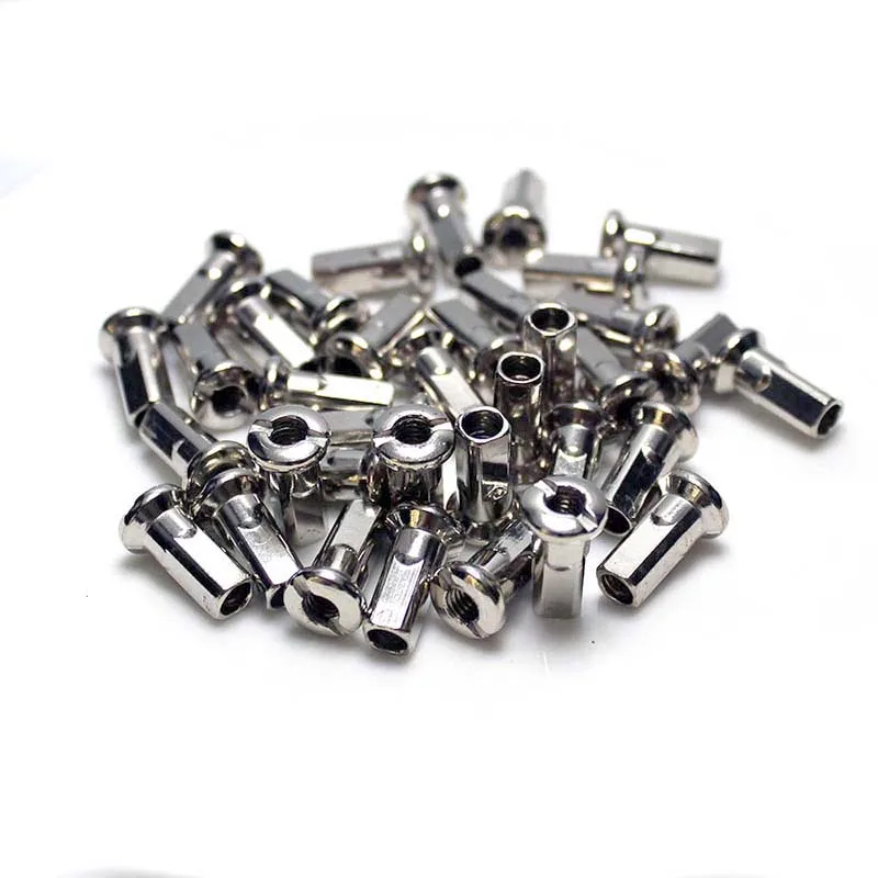 CP, UCP gold imitation plating Zinc plated 14GX12mm 19.98-2.0mm  machine nipple spoke nipple with lock