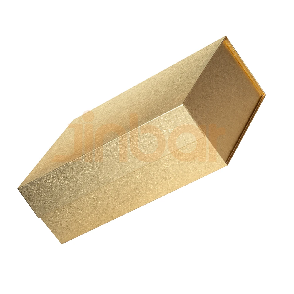 Supply Chain Special Paper Box Water Bottle Gift Box Packaging Gold for Birthday Cardboard Paper Handmade Gold Foil Rigid Boxes