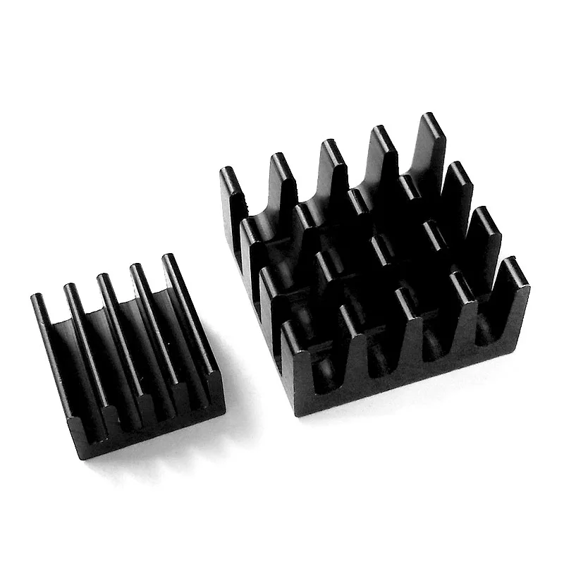 Алюминиевый радиатор для Raspberry Pi B + 2B встроенный
