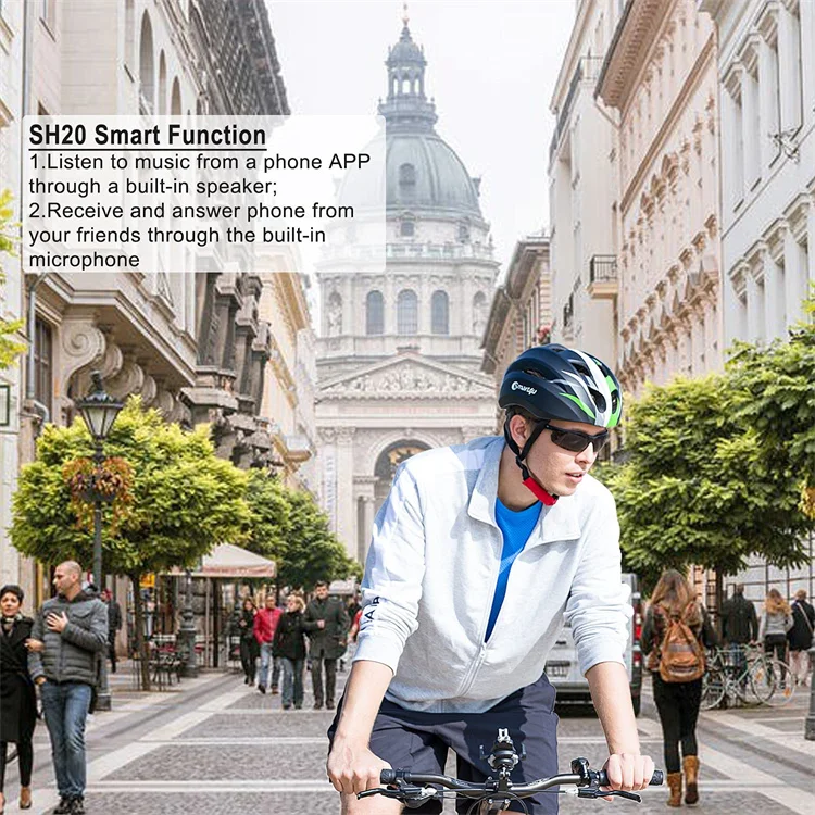 oem high quality Smart4u uruban unirvasal scooter  speaker voice navigation safety head gear  smart helmet