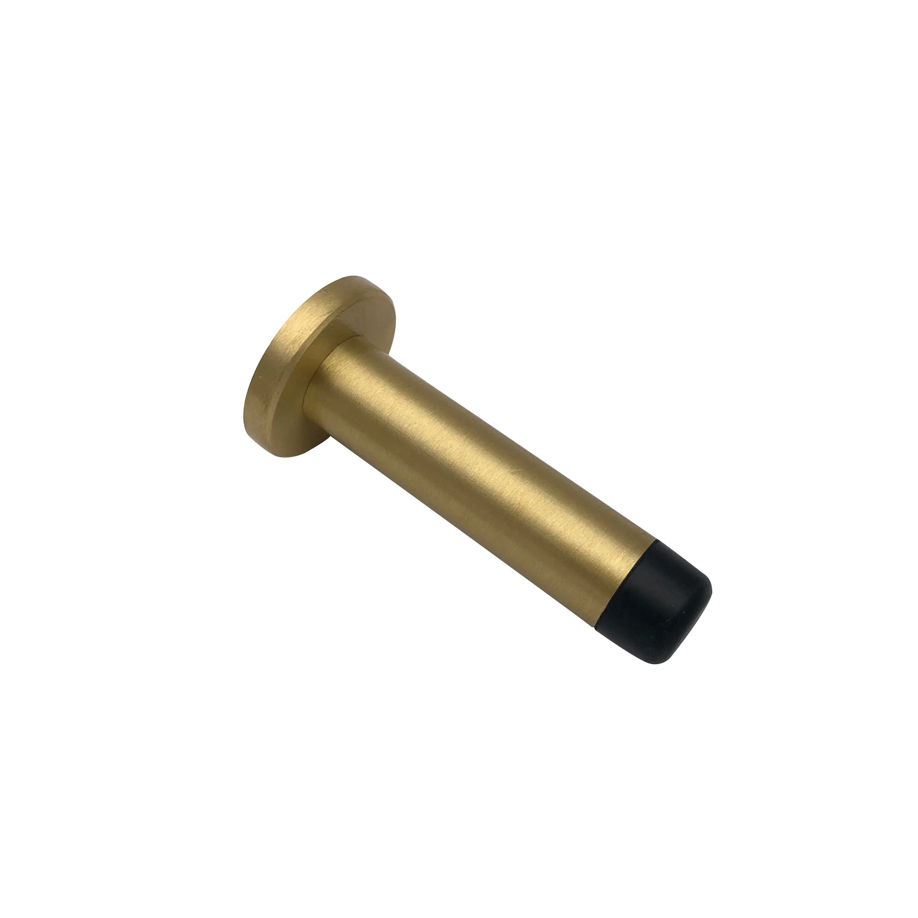Wall Mounted crash door stop  - Polished Brass
