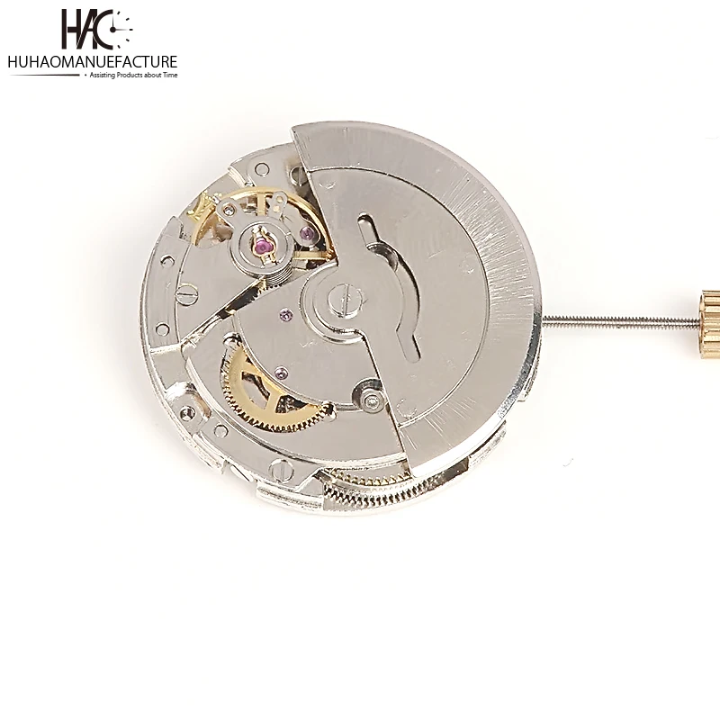 Swiss  8205 Chinese Supplier Custom Round Original Movement metal Waterproof Mechanical Watch   movement