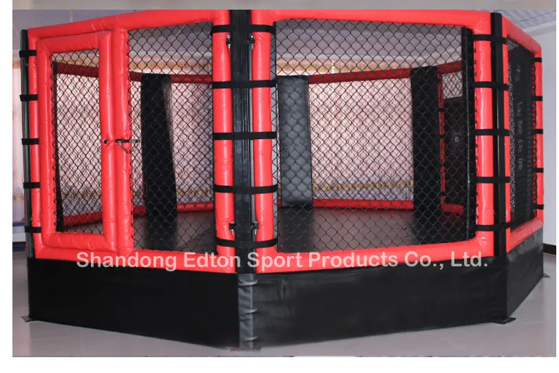 Высококачественная восьмиугольная клетка Edton 4 м 6 ufc mma тренировочные соревнования