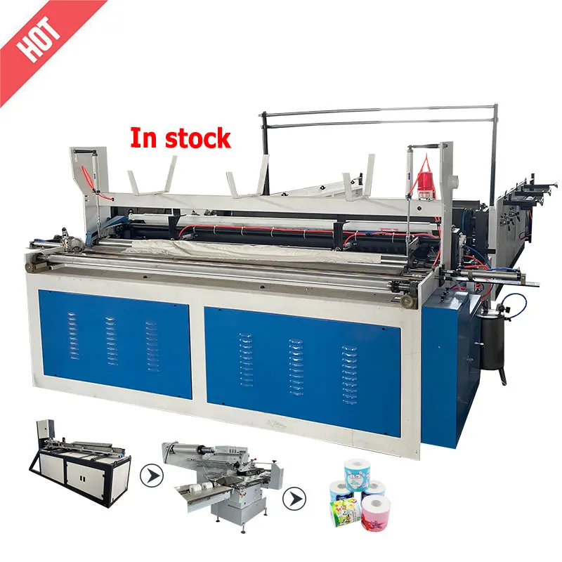 Machines For The Production Of Toilet Paper 2 Ply Toilet Paper Making Machine