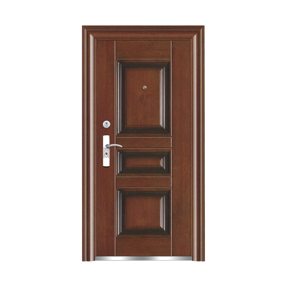 China Factory Custom Fancy main house entrance Security Anti-Theft Exterior Security Steel Door