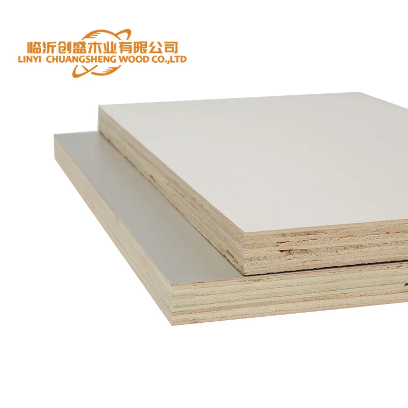 chuangsheng  high gloss dyed fireproof waterproof white gloss melamine board hpl plywood