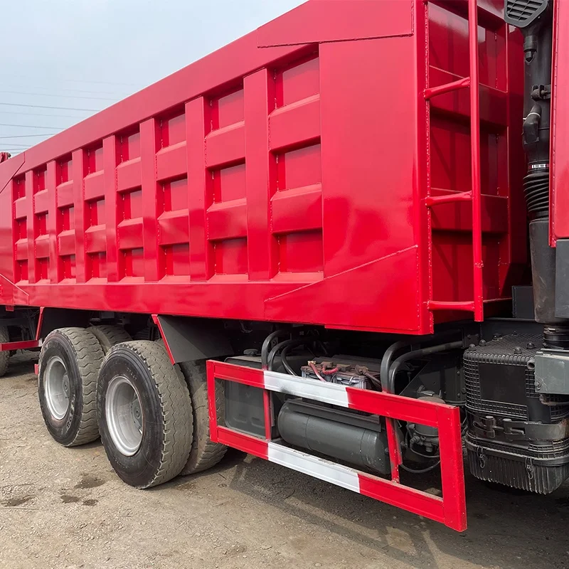 hot sale Howo 7 model 375 tipper Truck 50 Ton 6*4 Heavy duty Dump Truck With 10 tyres used truck for sale