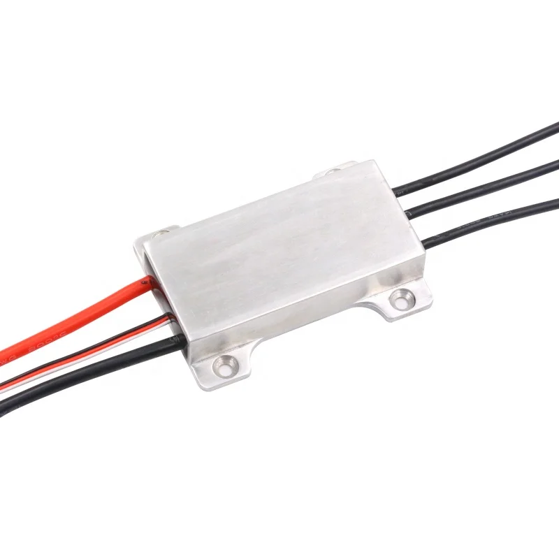 100m underwater IPX8 24V 90A waterproof brushless 2-way ESC BEC 5V/5.5A  All aluminum alloy for structure ROV submarine thruster