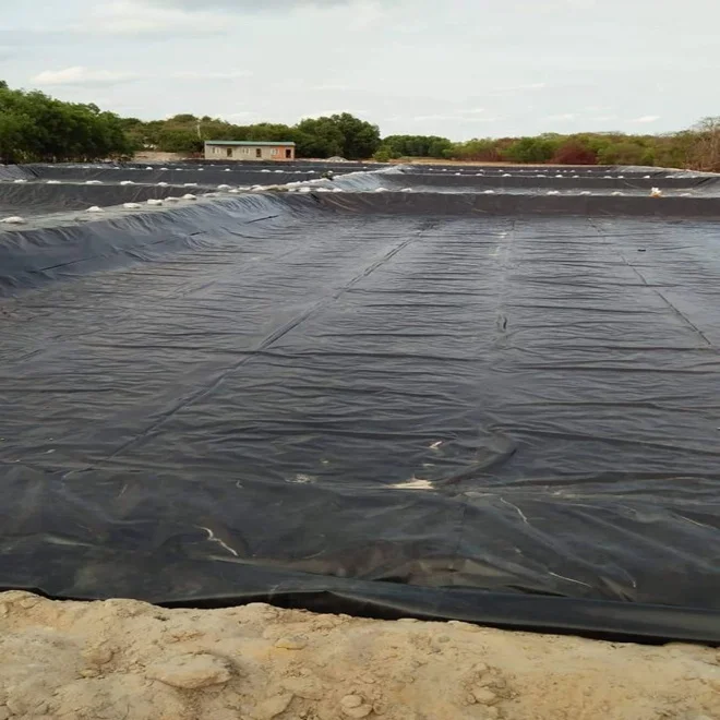 2 mm hdpe textured geomembrane waterproofing liner for buried underground rainwater harvesting modular tanks installation