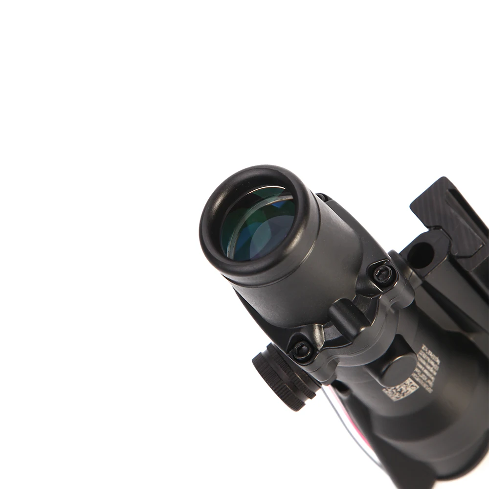 Оптический прицел LUGER ACOG 4X32 оптический с красной точкой и подсветкой тактический для