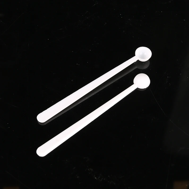 
Eco-Friendly plastic mini powder spoon 0.15ml white plastic spoon 