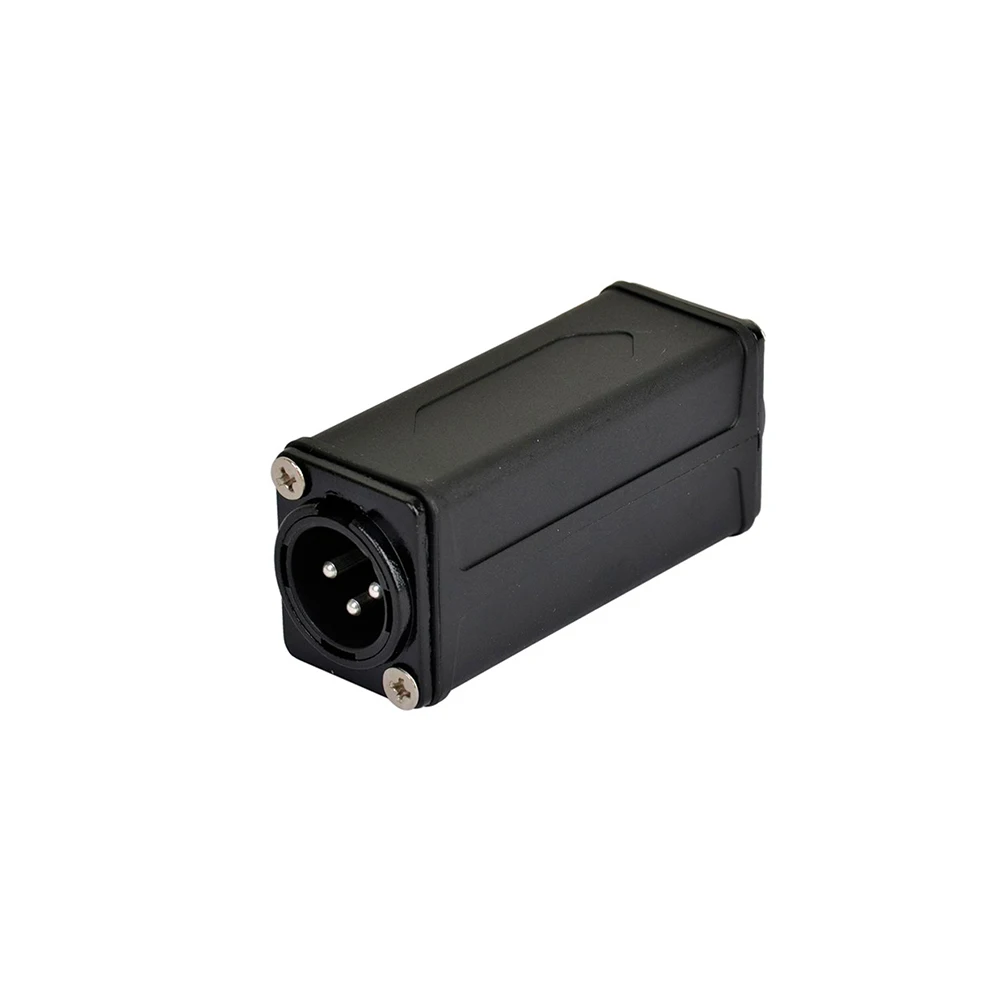 3 Pin Male XLR To 3 Pin Male XLR Audio Adapter Connector ADT167 RJ45