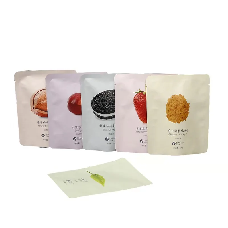 Gravure Printing aluminum foil anti-static sachet for powder drinks instant coffee packaging bags coffee sachet