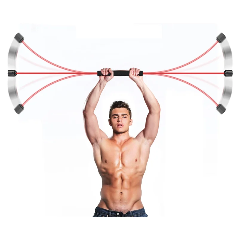 Multi Function Fitness Exercise Elastic Training Stick Vibrating Rod Tremble Yoga Wand Flexi Swing Bar