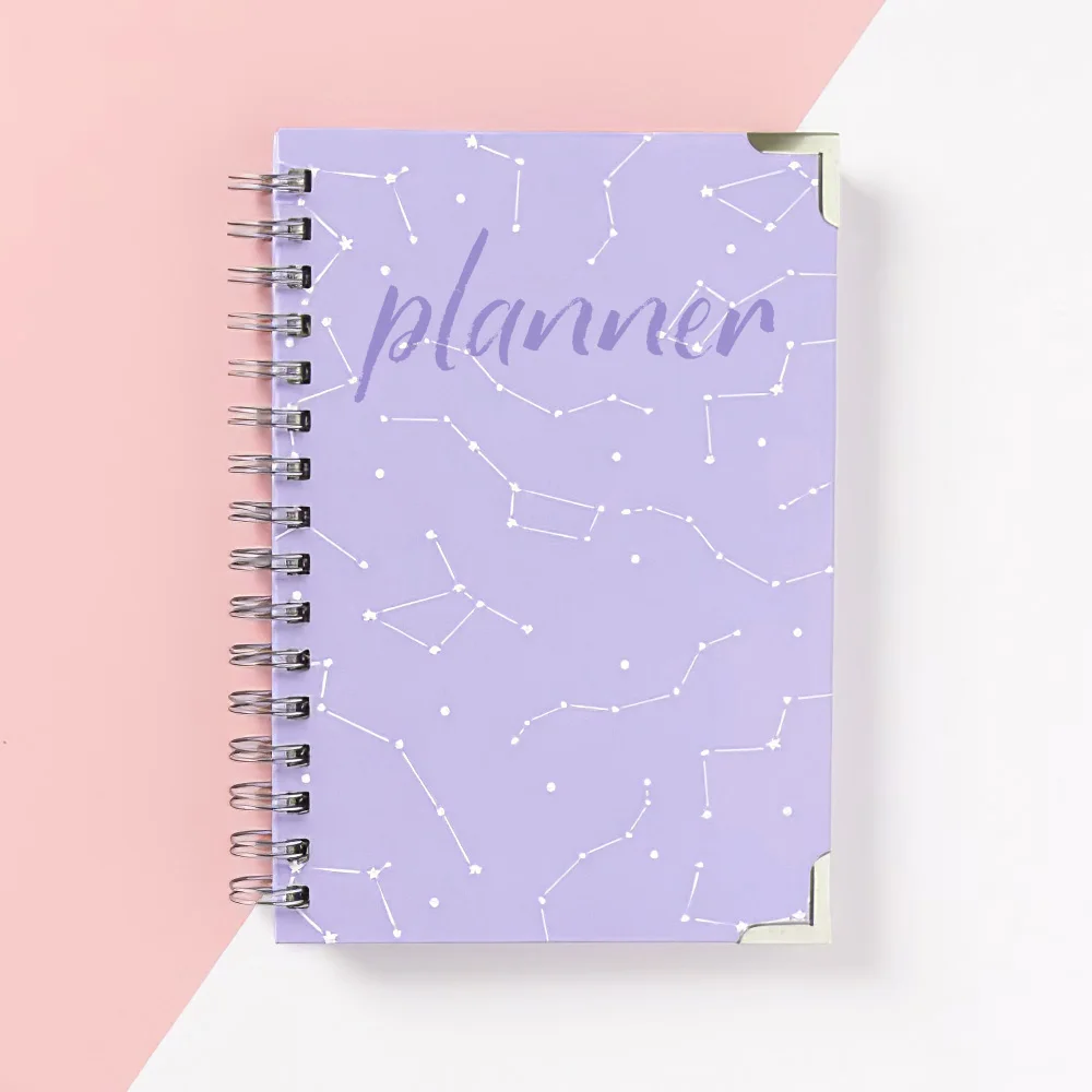 Custom logo  Money Savings Planner Advanced Customize Open Spine Not Planners Agenda Planner