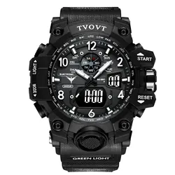 Sport Watches Mens 2023 Brand  Waterproof Shockproof Watch Dual Display Auto Date Male Digital Wristwatches Reloj