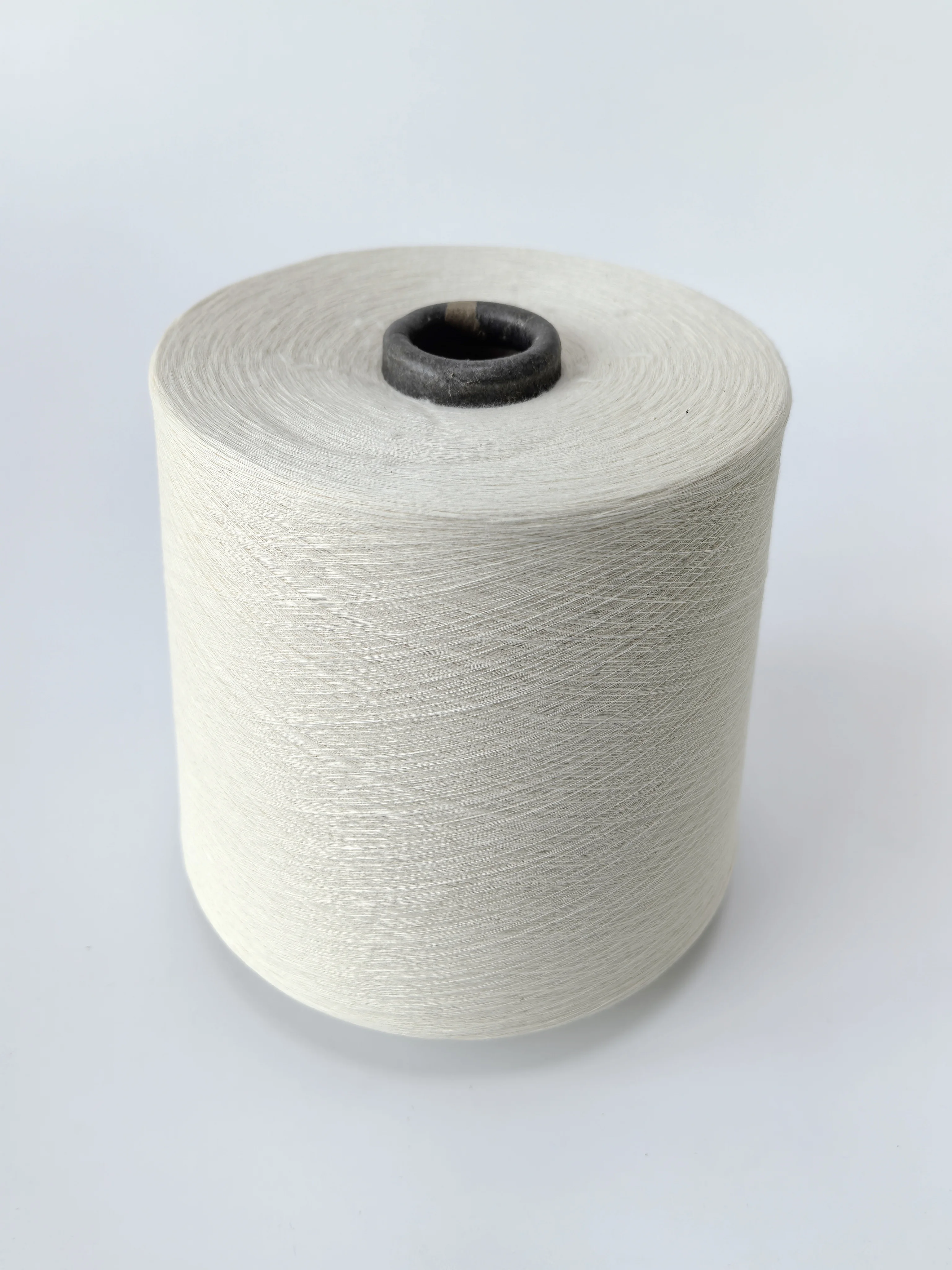Не50 компактный Siro Spun 20% Kapok Fiber 80% египетская Длинная Хлопчатобумажная смешанная пряжа высокого качества растительная