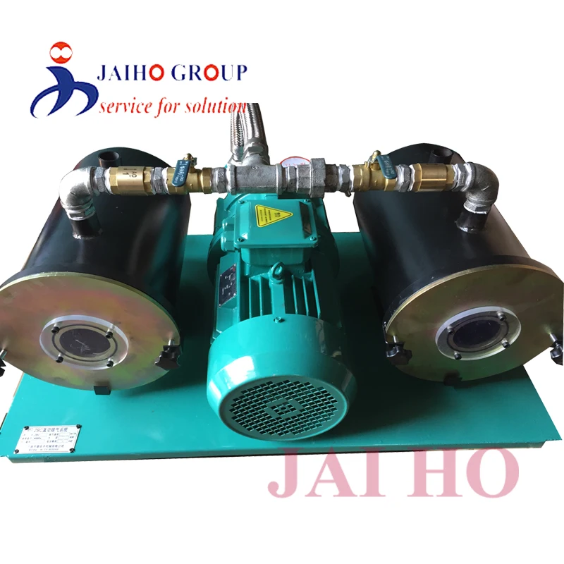 High efficiency liquid ring vacuum pump for plastic/paper/leathger products