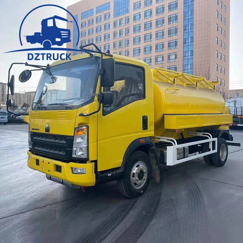 Sinotruk Homan 4x2 6 колес Топливный Газ Нефть танкер транспорт мини легкий грузовик