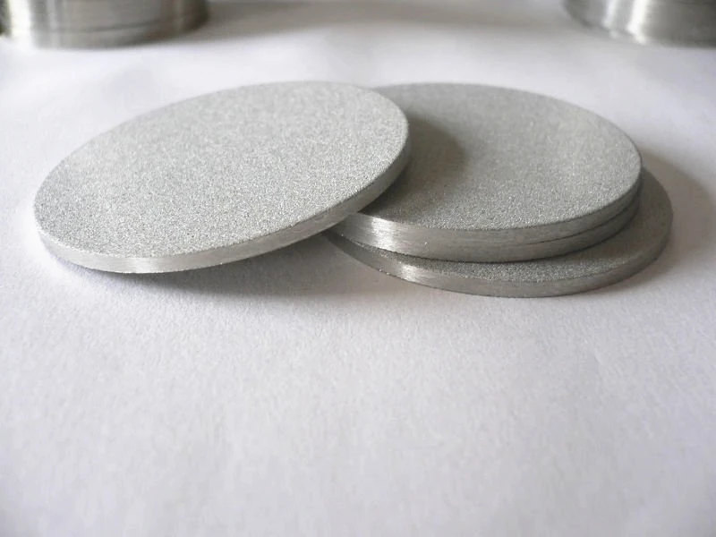 High Quality basket strainer filter Stainless Steel porous metal frits for solid-liquid separation