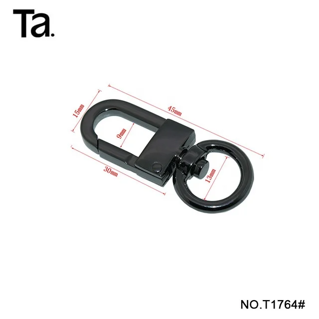 2024Metal Snap Hook for Handbag Accessories Dog Hook  Custom Metal Bag Parts decorative buckle