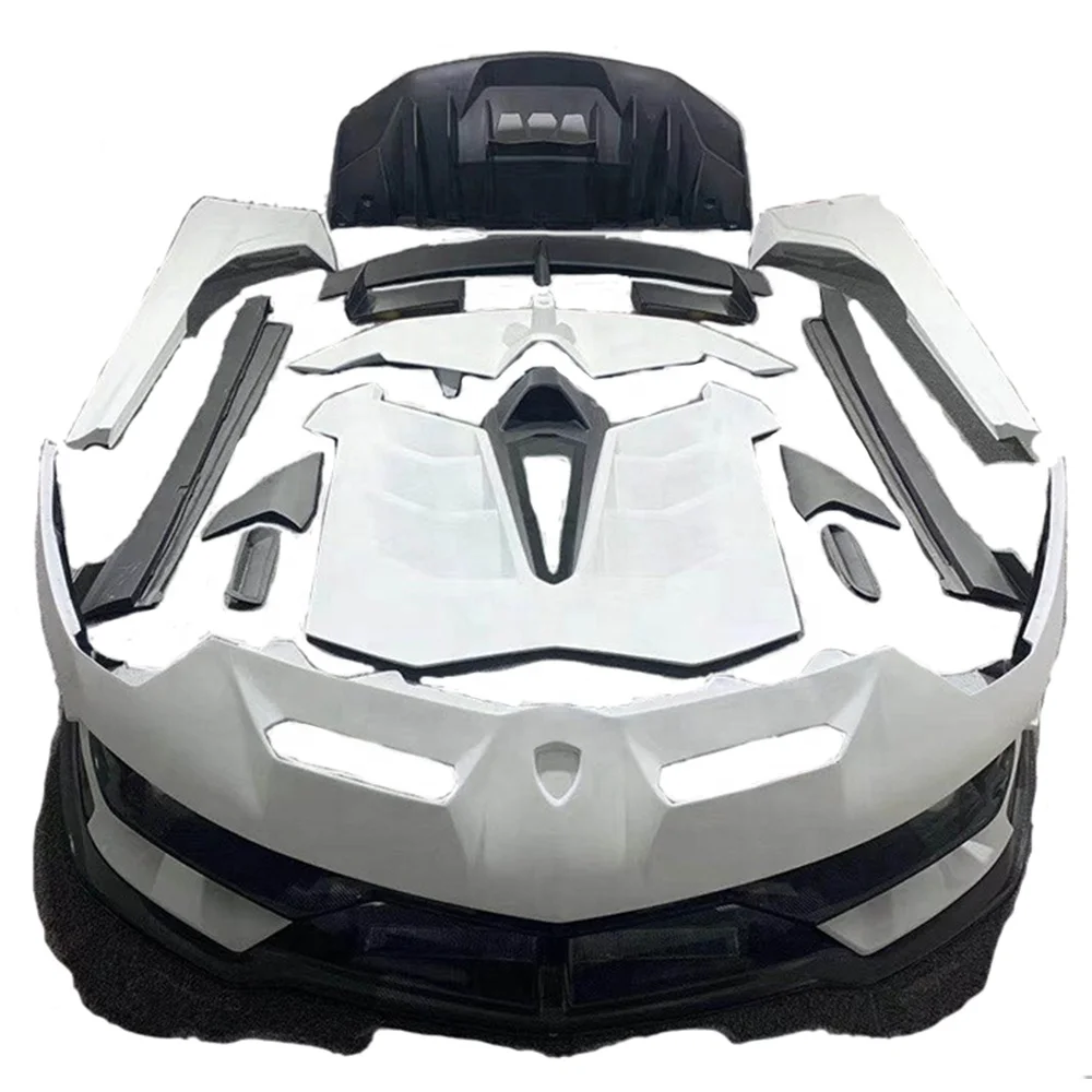 FRP and Half Carbon Or Carbon Can,Accept Custom Made,LP700/LP720/LP750 Body Kits With Exhaust Manifold