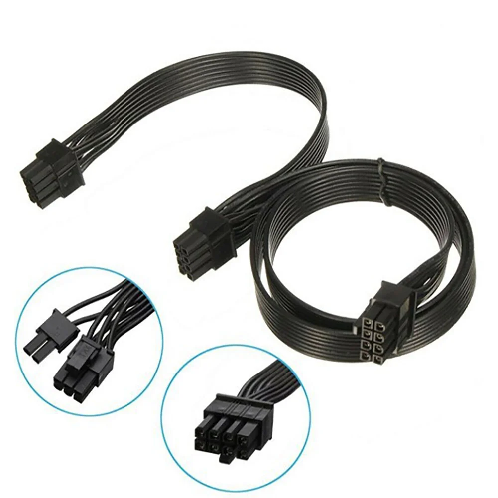 18AWG GPU 8 Pin Male к Dual 8Pin(6 + 2) Male PCI-E видеокарта разветвитель питания Удлинительный кабель