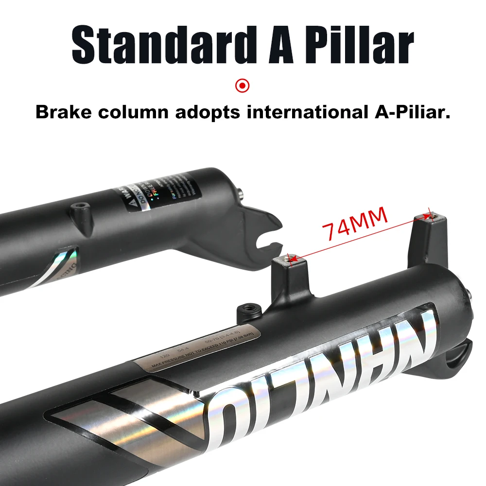 China Supplier Durable Alloy Fat Bike Fork Air Mtb Bicycle 26 27.5 29 Inch Suspension Fork