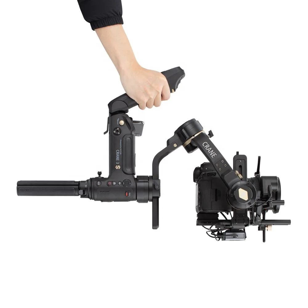  ZHIYUN Crane 3S 3S-E Pro 3-осевой шарнирный стабилизатор сервопривода с непрерывной фокусировкой 6 5 кг нагрузка на камеру