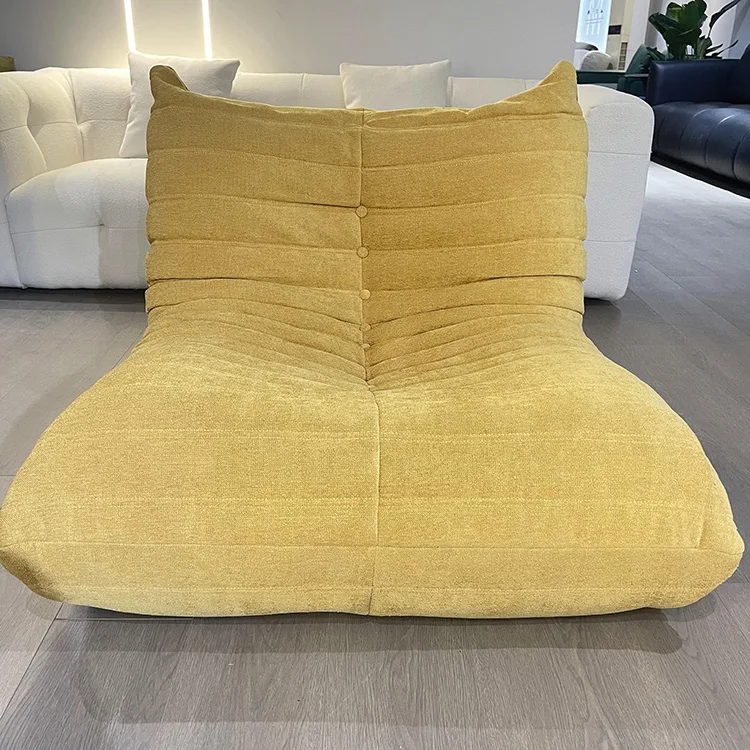 Modern Indoor Portable Living Room Floor Upholstery Leisure Couch Soft Comfortable Giant Bean Bag Lazy Sofa